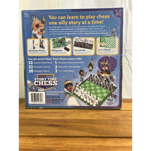 Story Time Chess Game Brain Child Award Winner Ages 3-103 SEALED - Picture 2 of 9